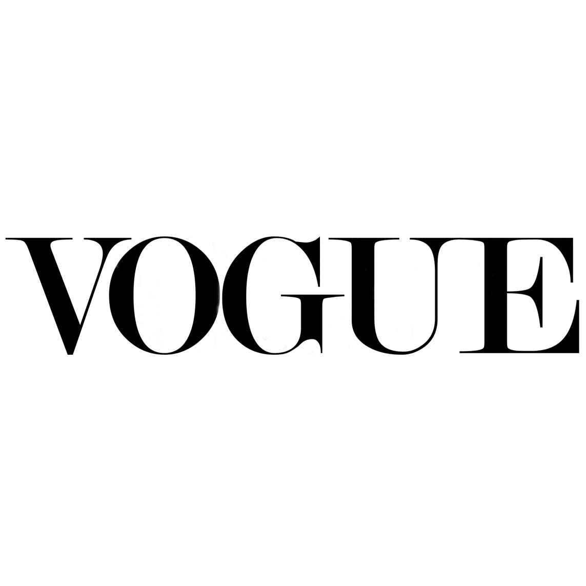 Vogue надпись