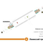 Кристалайт на станции метро Ленинский проспект