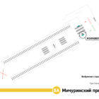 Кристалайт на станции метро Мичуринский проспект