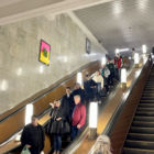 Кристалайт на станции метро Тушинская
