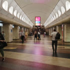 Кристалайт на станции метро Римская