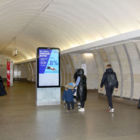 Кристалайт на станции метро Савеловская