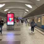 Кристалайт на станции метро Алтуфьево