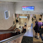 Кристалайт на станции метро Беговая
