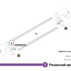 Кристалайт на станции метро 