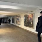 Кристалайт на станции метро 