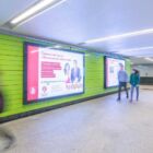 Кристалайт на станции метро 