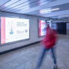 Кристалайт на станции метро 
