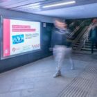Кристалайт на станции метро 