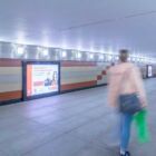 Кристалайт на станции метро 