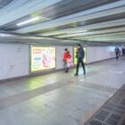 Кристалайт на станции метро 