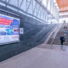 Кристалайт на станции метро 