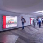 Кристалайт на станции метро 