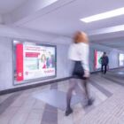 Кристалайт на станции метро 