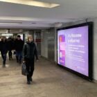 Кристалайт на станции метро 