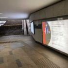 Кристалайт на станции метро 