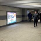 Кристалайт на станции метро 