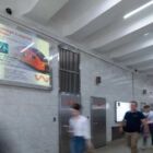 Кристалайт на станции метро 