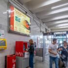 Кристалайт на станции метро 