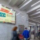 Кристалайт на станции метро 