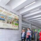 Кристалайт на станции метро 