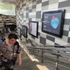 Кристалайт на станции метро 