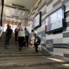 Кристалайт на станции метро 
