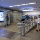 Кристалайт на станции метро 