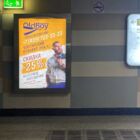 Кристалайт на станции метро 