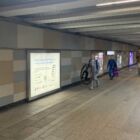 Кристалайт на станции метро 