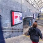 Кристалайт на станции метро 
