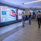 Кристалайт на станции метро 