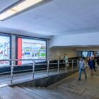 Кристалайт на станции метро 