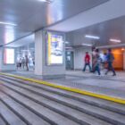 Кристалайт на станции метро 