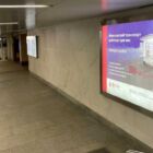 Кристалайт на станции метро 