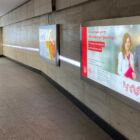 Кристалайт на станции метро 