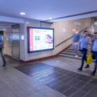 Кристалайт на станции метро 