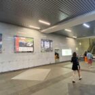 Кристалайт на станции метро 