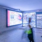 Кристалайт на станции метро 