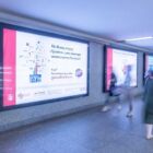 Кристалайт на станции метро 