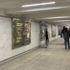 Кристалайт на станции метро 