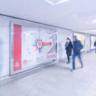 Кристалайт на станции метро 