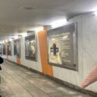 Кристалайт на станции метро 