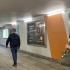 Кристалайт на станции метро 