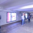 Кристалайт на станции метро 