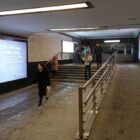 Кристалайт на станции метро 