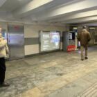 Кристалайт на станции метро 