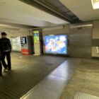 Кристалайт на станции метро 