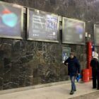 Кристалайт на станции метро 