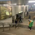Кристалайт на станции метро 